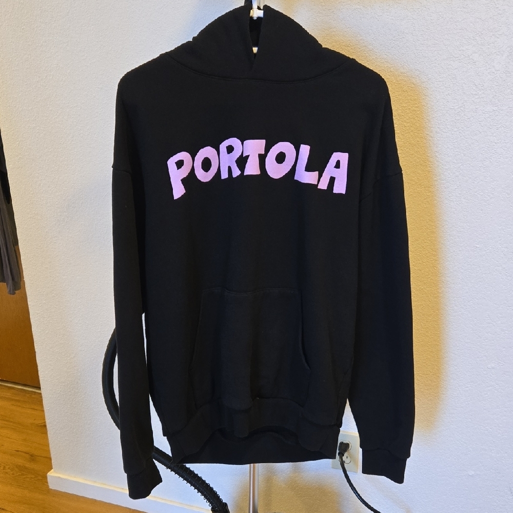 'PORTOLA 2024 Black Hoodie' Print